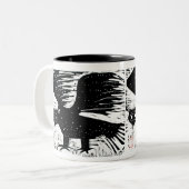 Mok van kippen (Voorkant links)