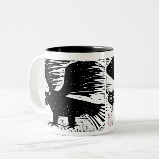 Mok van kippen (Voorkant links)