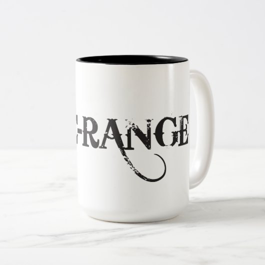 Mok van kippen met vrije uitloop (Voorkant rechts)