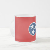 Mok van klein glas, gevriesdroogd (Voorkant links)