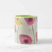 Mok van kleurrijke bloesems Deluxe (Center)