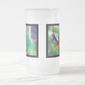 Mok van kleurrijke papegaai  van voorkant (Center)