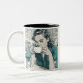 Mok van koffie (Links)