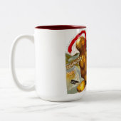 Mok van koffie bij vrouwen (Links)