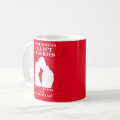 mok van koffie "CHERISH MOMENTEN..." (Voorkant links)
