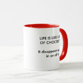 Mok van koffie in Gin en Tacos (Voorkant rechts)