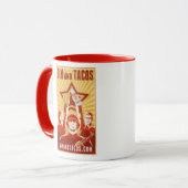 Mok van koffie in Gin en Tacos (Voorkant links)