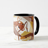 Mok van koffie (Megalomyrmex) (Voorkant rechts)