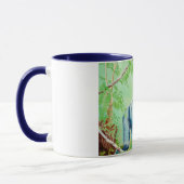 Mok van koffie met gorilla's, dierentuin (Links)