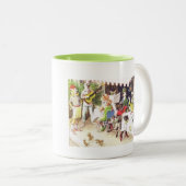 mok van koffie met katten en honden (Voorkant rechts)