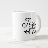 Mok van koffie personaliseren Jezus en koffie (Voorkant rechts)