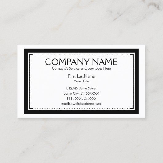 mok van koffie visitekaartje (Achterkant)