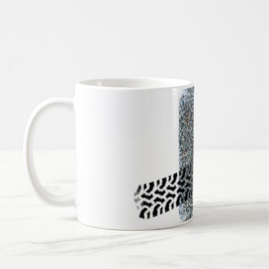 Mok van koffiekoffie (Links)