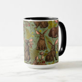 Mok van konijnen en bossen (Voorkant rechts)