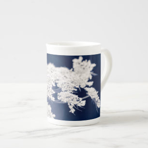 Mok van koningin Anne's Lace Flowers Blue Bone Chi