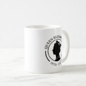 Mok van koningin Elizabeth alle herdenkingsdag van (Voorkant rechts)