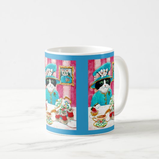 Mok van koninginnenmuizenthee (Voorkant rechts)