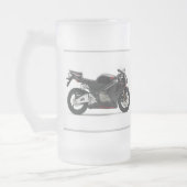 Mok van kruisraketten met gevriesdroogd glas (Links)