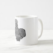 Mok van kuikens van Silkie (Voorkant rechts)