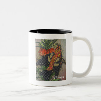 Mok van kunstvogelkoffie