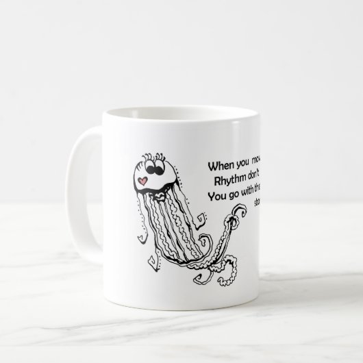 Mok van kwallen (Voorkant links)