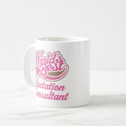 Mok van Lactatie Consultant ('s werelds beste) (Voorkant links)
