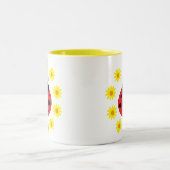 Mok van Ladybug en Daisies (Center)