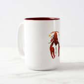 Mok van langoesten (Voorkant links)