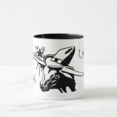 Mok van Laredo Texas Longhorn-keramiek (Midden)