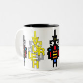 Mok VAN LAUGHTER (Voorkant links)