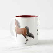 Mok van lebred Walking Horse (Voorkant links)