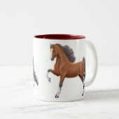 Mok van lebred Walking Horse (Voorkant rechts)