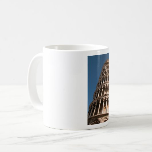 Mok van leentowerkoffie (Voorkant links)