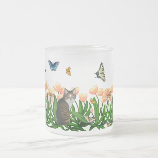 Mok van lentesvlinder Tuinkatten (Center)