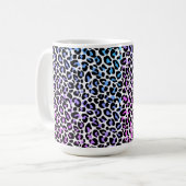 Mok van leopard Print Coffee (Voorkant links)