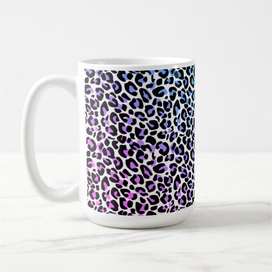 Mok van leopard Print Coffee (Links)