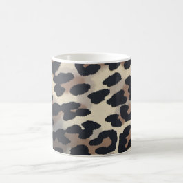 Mok van leopard Print Coffee
