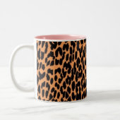 Mok van leopard Print Coffee (Links)