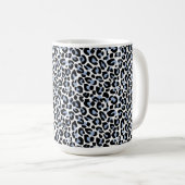 Mok van leopard Print Coffee (Voorkant rechts)