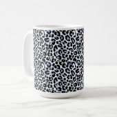 Mok van leopard Print Coffee (Voorkant links)