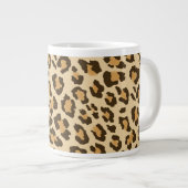 Mok van Leopard Print Jumbo Coffee (Voorkant rechts)