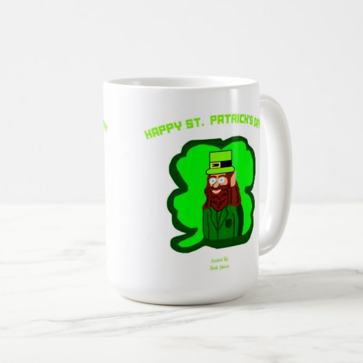 Mok van Leprechaun Magic Coffee (Voorkant rechts)