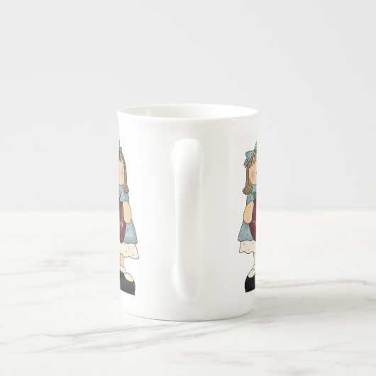 Mok van leraar China (Achterkant)