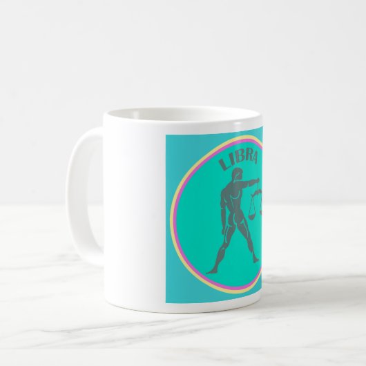 Mok van Libra Coffee (Voorkant links)