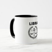 Mok van Libra Coffee (Voorkant links)