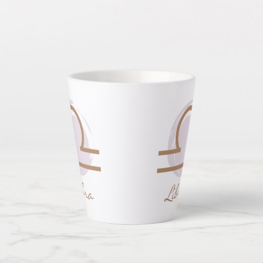 Mok van Libra Zodiac Boho Coffee (Voorkant)