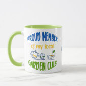 Mok van lid van de tuinclub (Links)