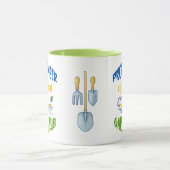 Mok van lid van de tuinclub (Midden)