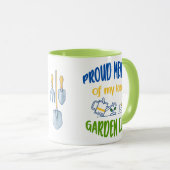 Mok van lid van de tuinclub (Voorkant rechts)