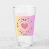 Mok van liefde en geluk glas (Achterkant)